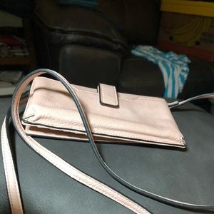 Crossbody leather purse